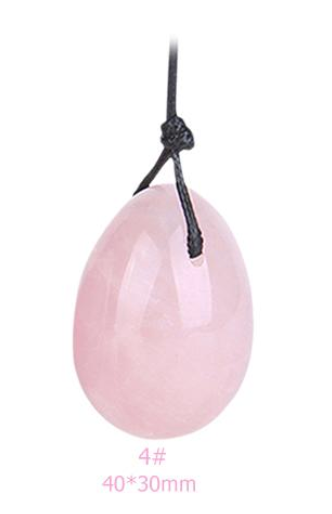 Rose Quartz Egg