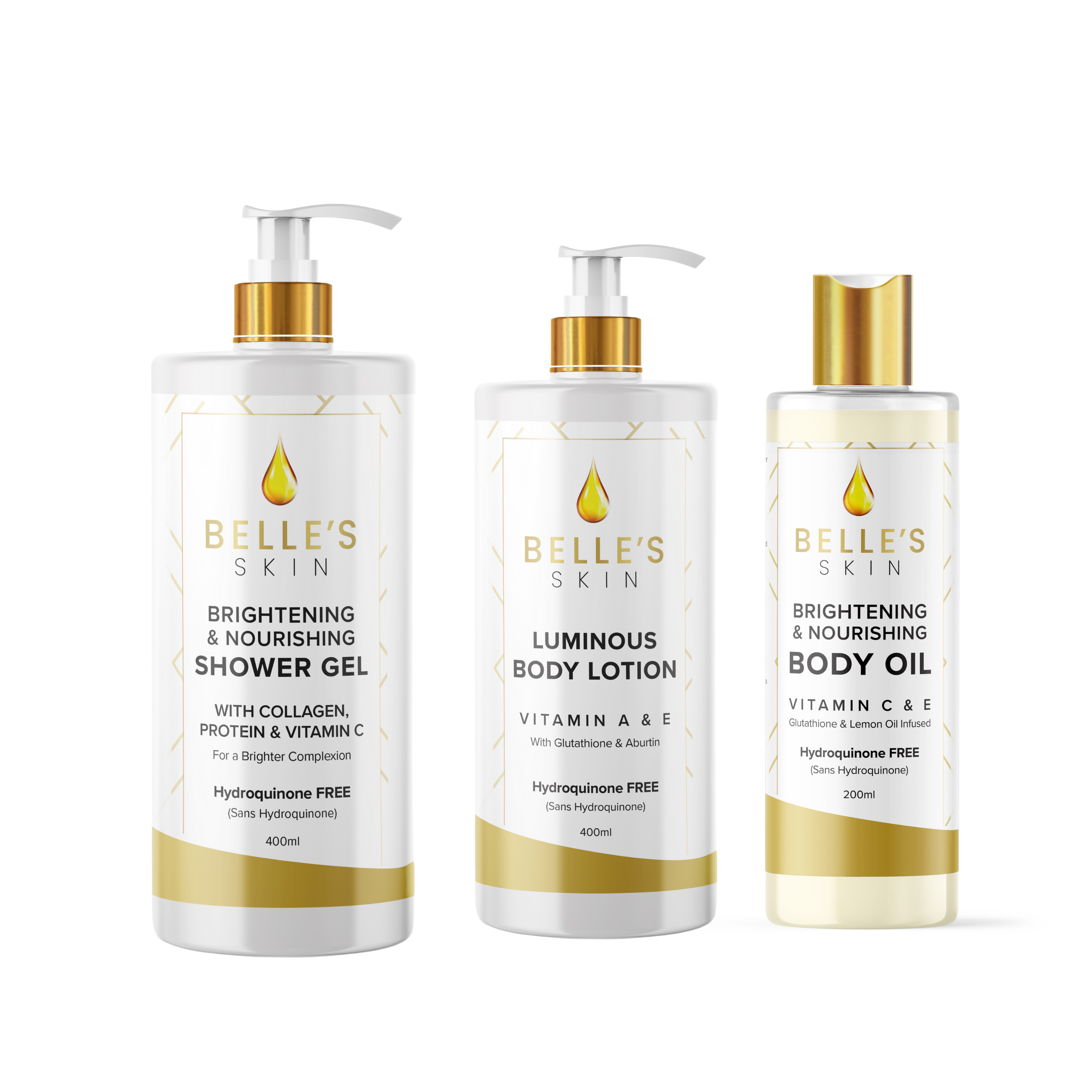 Belle's Skin Shower Combo