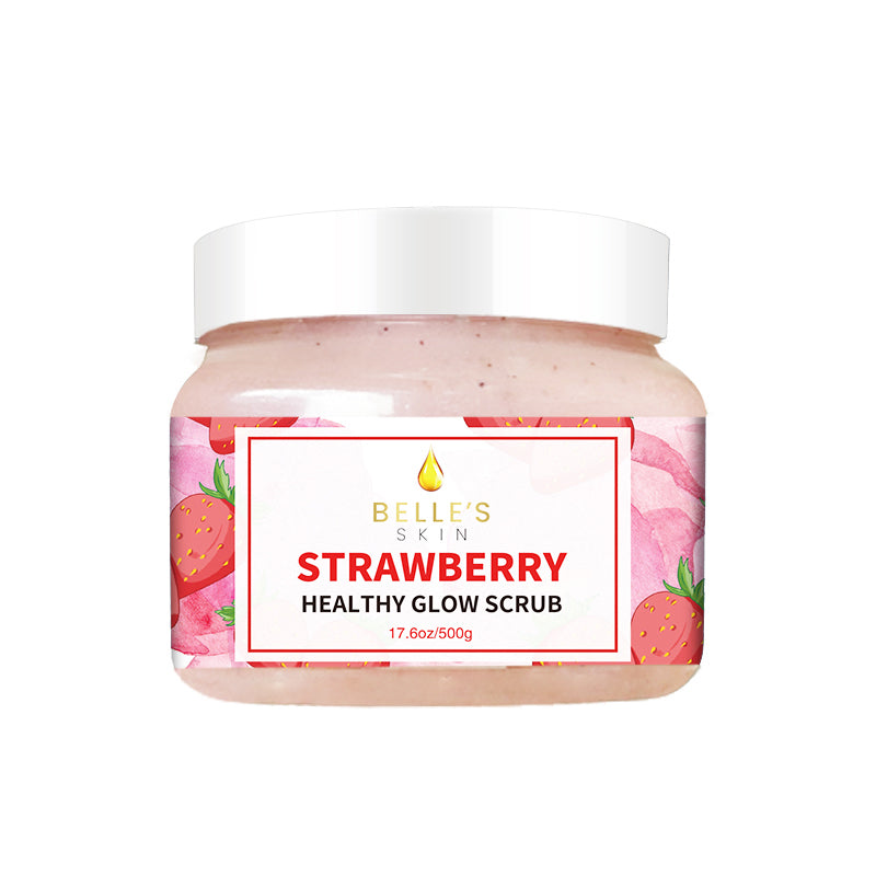 Belle's Skin Strawberry Healthy Glow Scrub