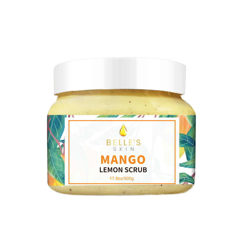 Belle's Skin  Organic Mango Lemon Body Scrub
