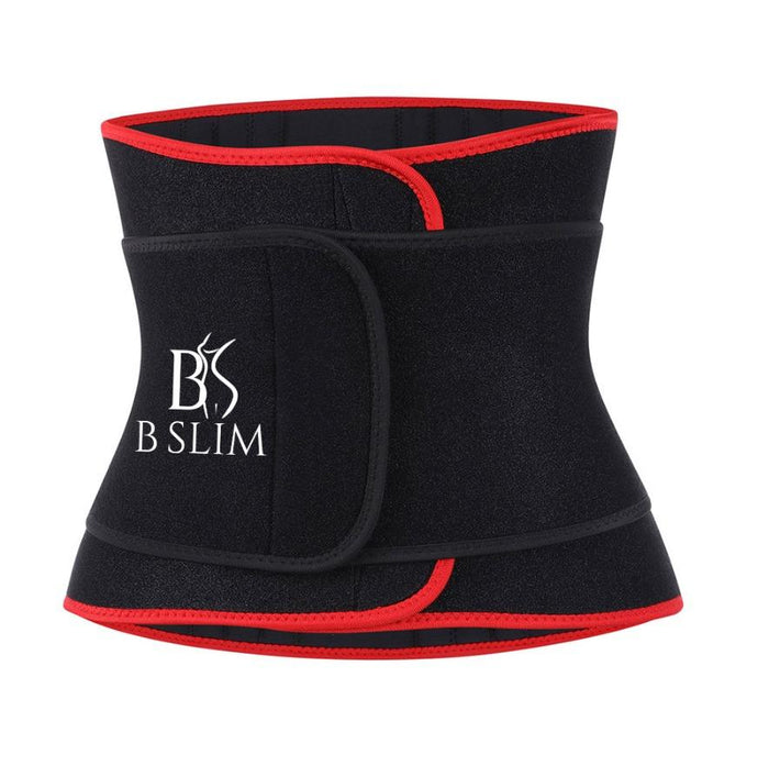 B-Slim Red Shimmer Waist Cincher