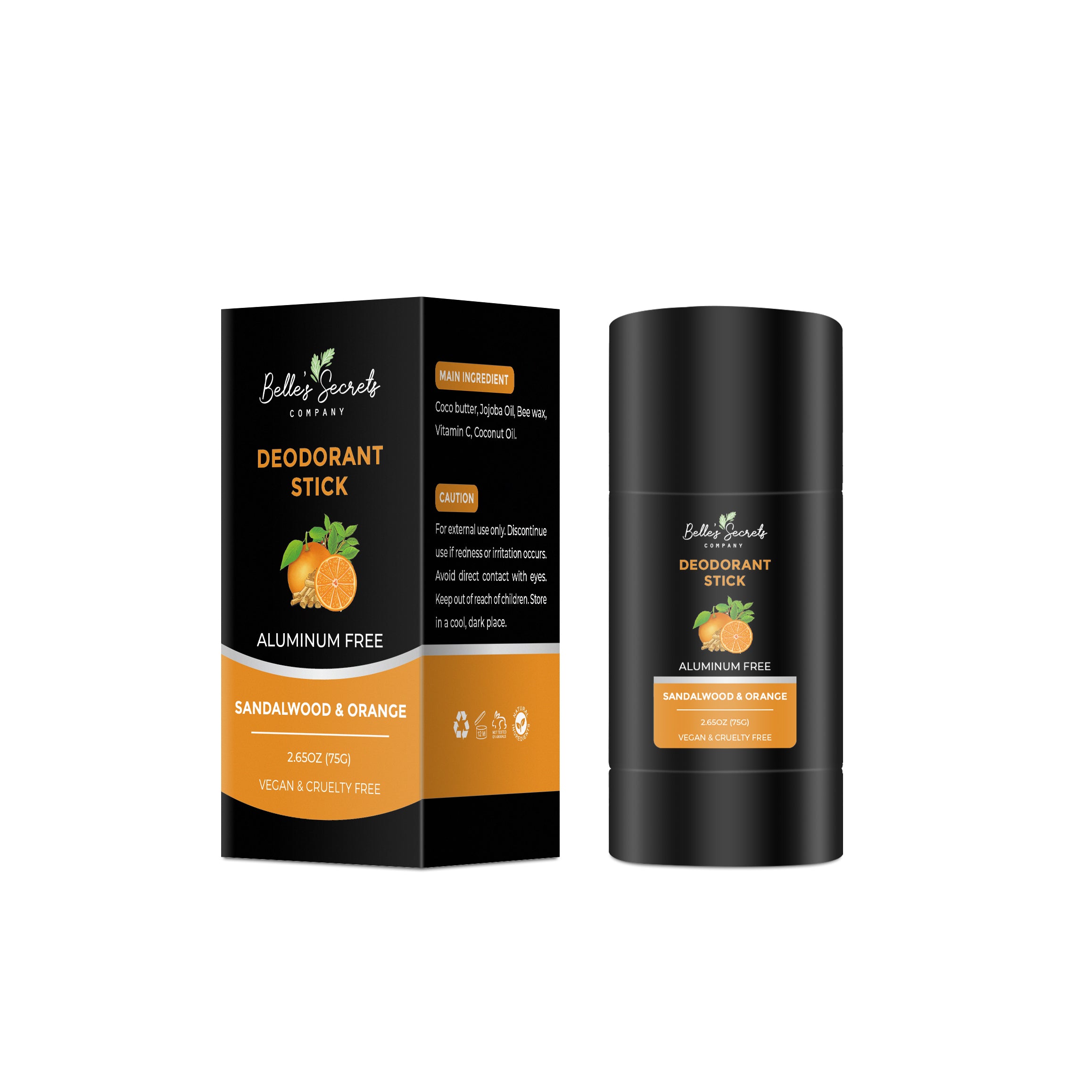 Sandalwood & Orange Deodorant