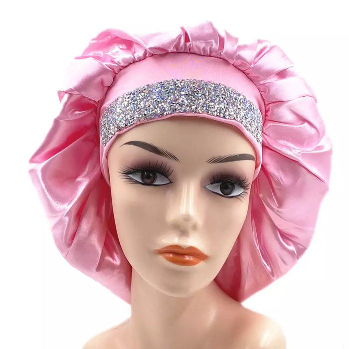 Diamond Satin Bonnets