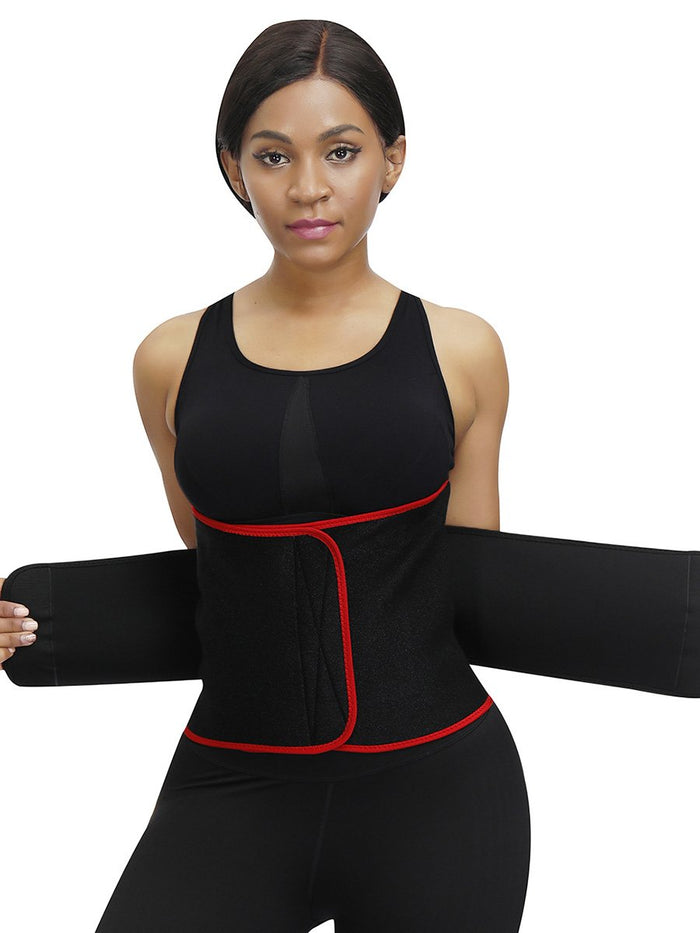 B-Slim Red Shimmer Waist Cincher