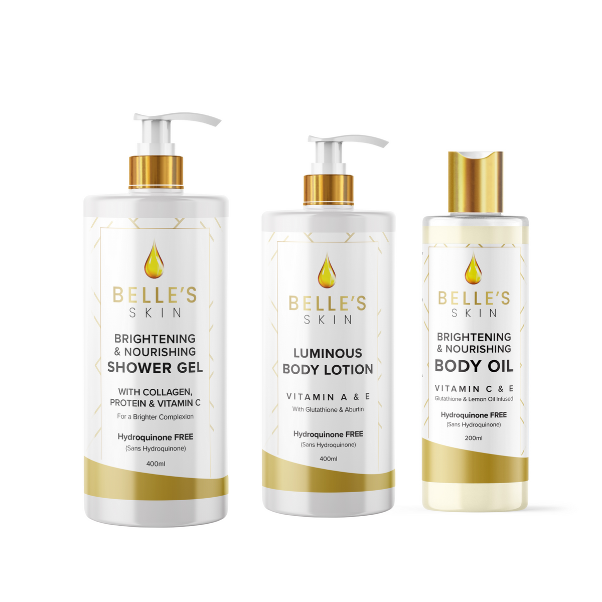 Belle's Skin Shower Combo