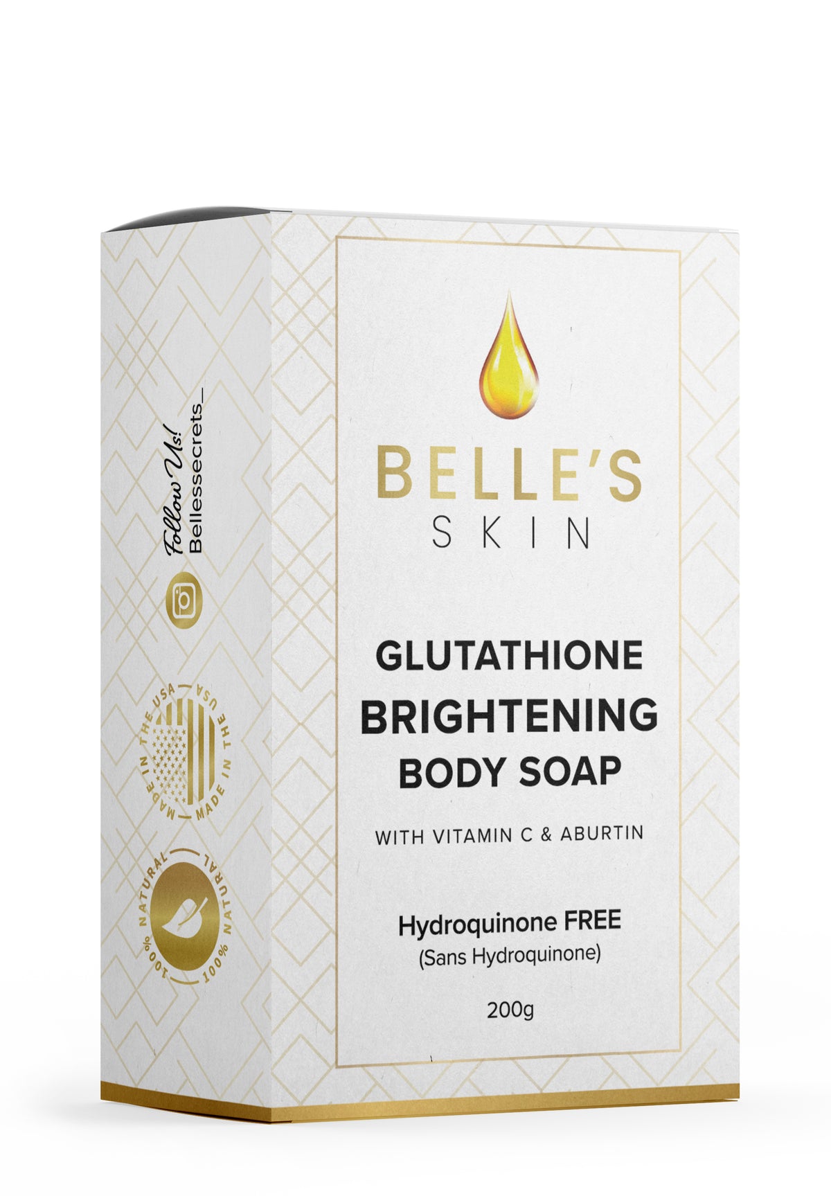 Belle's Skin Brightening Body Soap