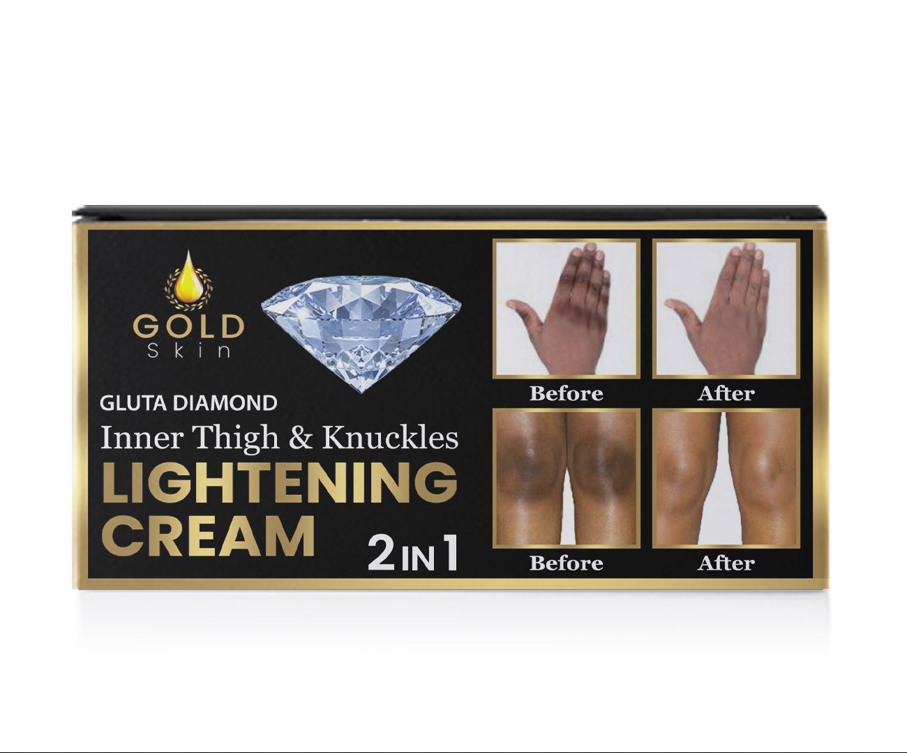 Gluta Diamond Inner Thigh & Knuckles Lightening Cream