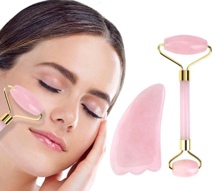 Rose Quartz Facial Roller