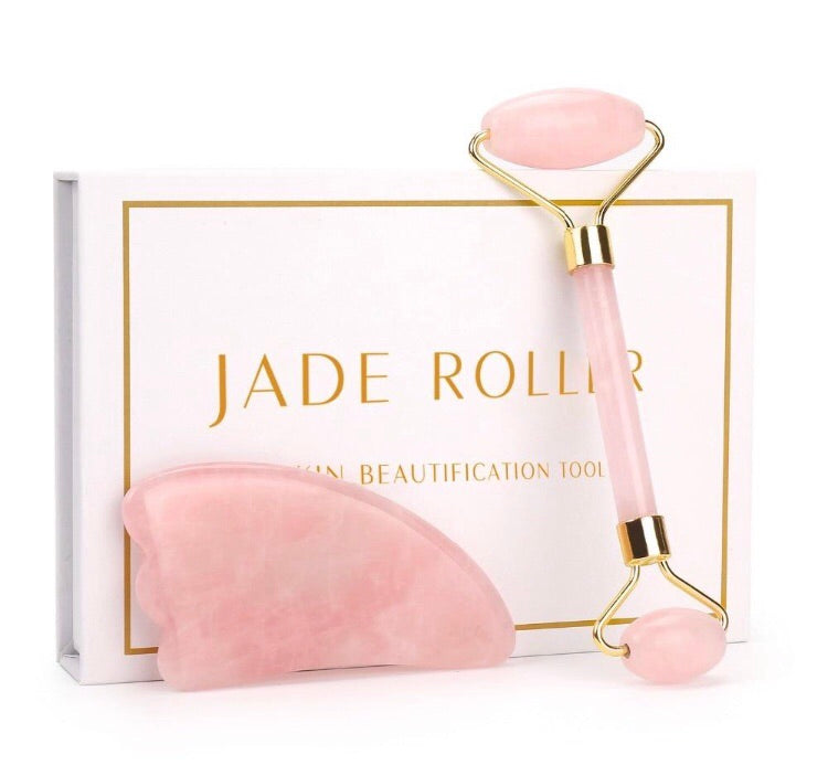 Rose Quartz Facial Roller