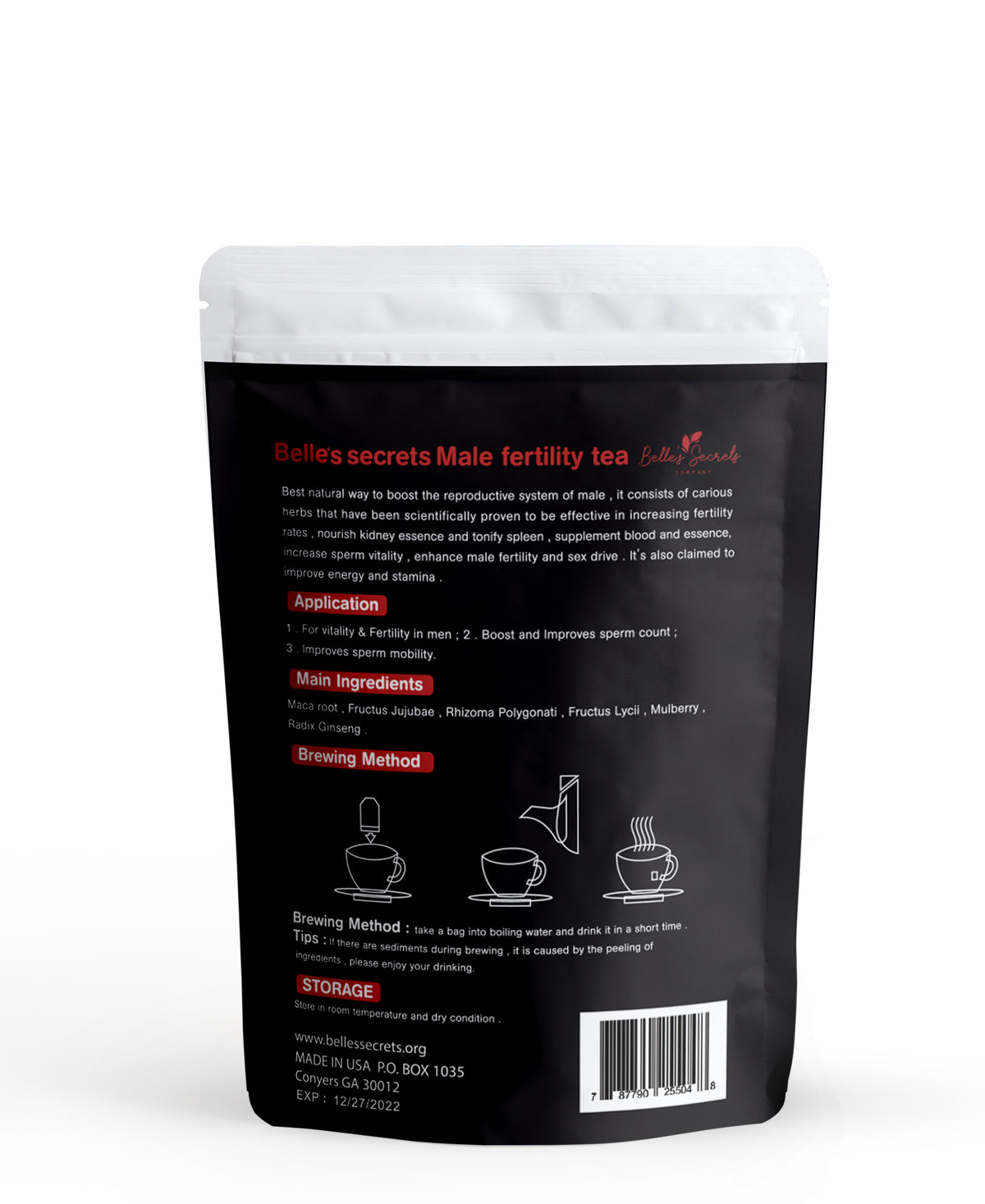 Fertility Tea for Men