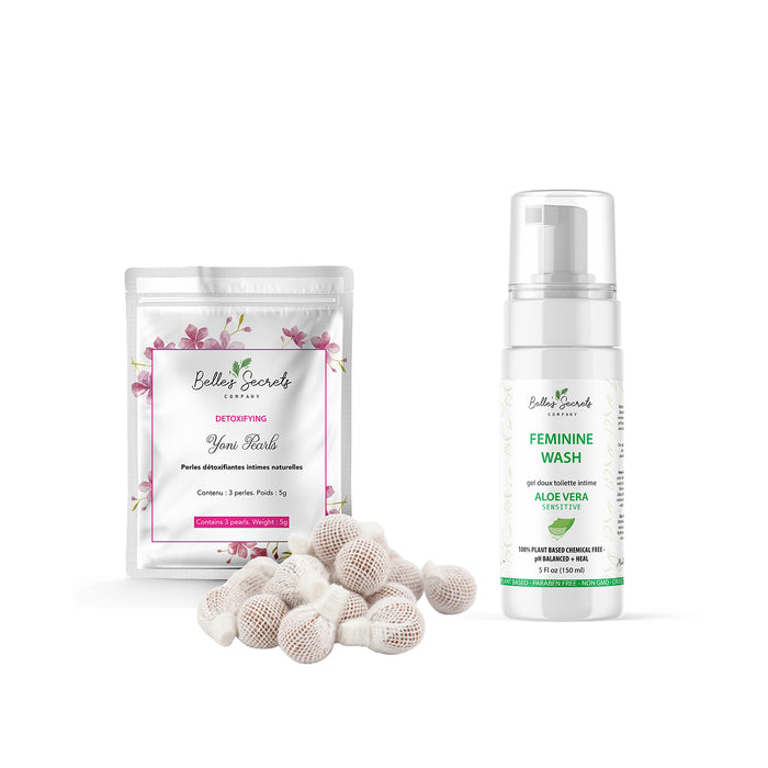 Aloe Vera Wash & Yoni Pearls