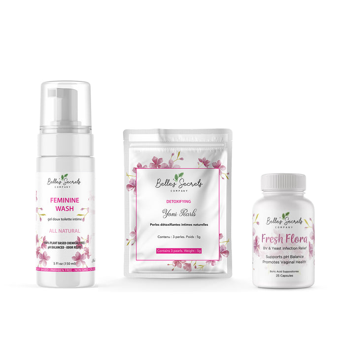 Fresh Flora, Natural Soap & 3 Pearls